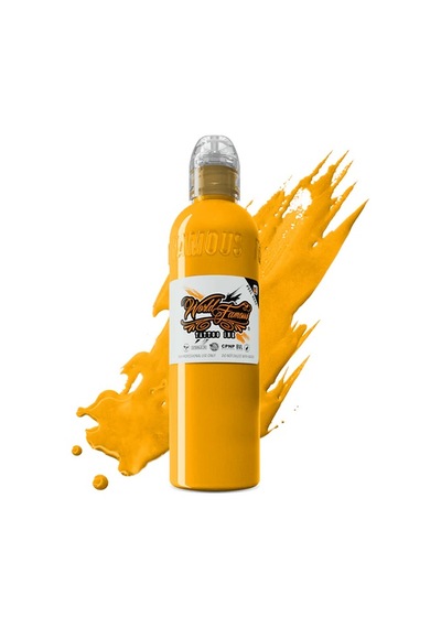 World Famous Ink Dubai Gold Altın Sarısı Dövme Boyası 4oz