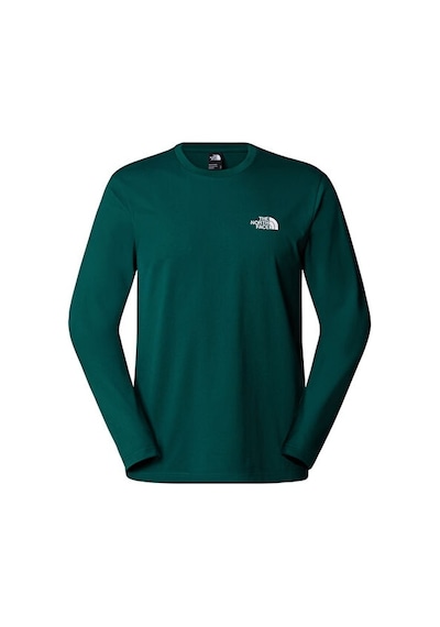The North Face M L/s Simple Dome Tee Erkek Günlük Uzun Kollu Tişört Nf0a87qn6gı1 Yeşil Yeşil