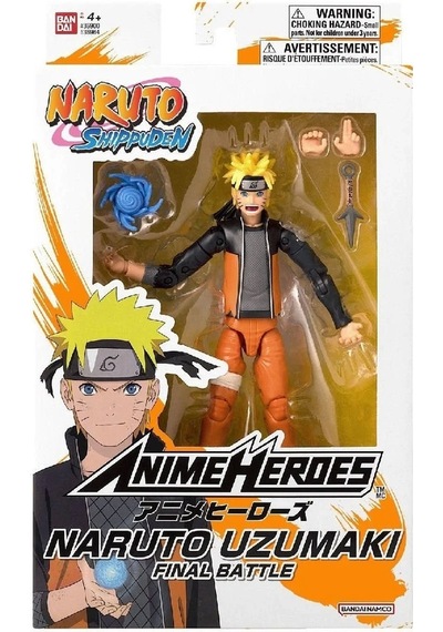 36964 Anime Heroes Naruto 16 Cm Figür - Naruto Uzumaki Son Savaş