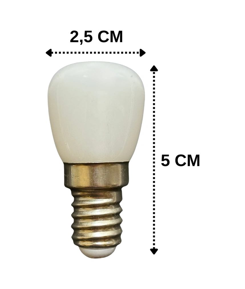 2 Adet Heka 2w 14w 3000k Sarı Işık E14 Duylu İnce Duy Dim Edilebilir Soft Led Mini Ampul