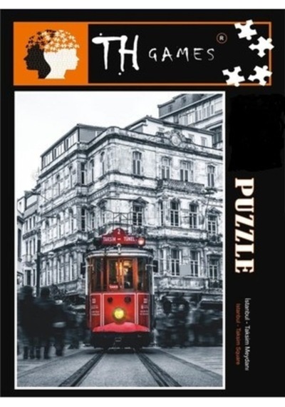 Kaliteli 1000 Parça Puzzle İstanbul Taksim Meydanı