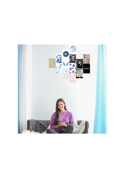 Colorful Soft Poster Duvar Kağıdı Seti