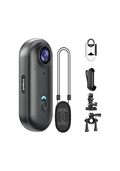 Mini 4k Wıfı Aksiyon Kamerası Vücut Kamerası Giyilebilir Video Kaydedici