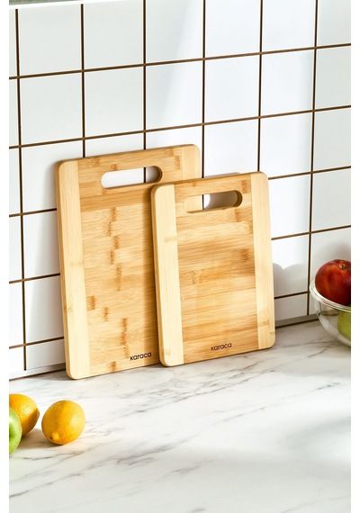 Karaca  Lowell Bamboo 2'li Pro Kesme Tahtası