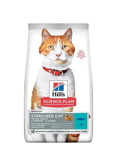 Ton Balıklı Kısırlaştırılmış Kedi Sı 1 Kg