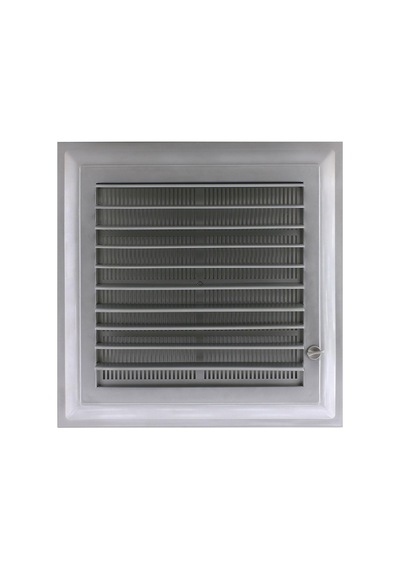 Lexroo Menfez Banyo Wc Tuvalet Havalandırma Plastik Panjur Gri 45x65 Cm