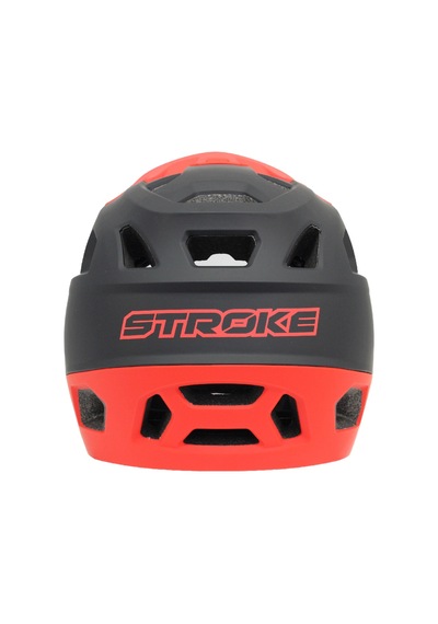 İmpact Stroke Kırmızı 59-61cm L Fullface Bisiklet Kaskı
