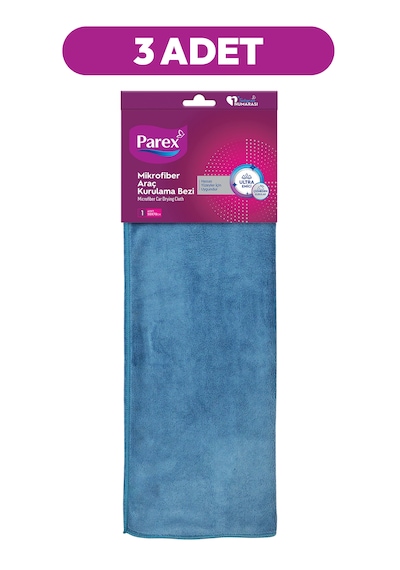 Mikrofiber Araç Kurulama Bezi Üçlü Paket