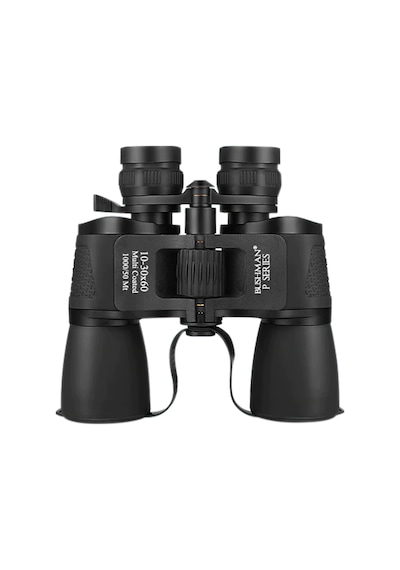 Bushman P Serisi 10-30x60 Zoomlu Dürbün Siyah