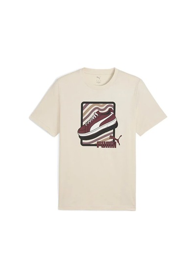Puma Graphic Tee 688033-87 T-shirt Bej