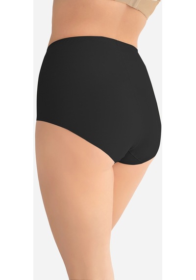 Nbb Kadın Siyah Lazer Kesim Yüksek Bel Karın Toparlayıcı Korse Siyah