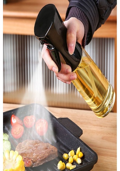 Airfryer Sprey Cam Yağlık Yağdanlık Yağ Püskürtücü Şık Tasarımlı Mangal Barbekü Fritöz Yağ Spreyi Ço Diğer