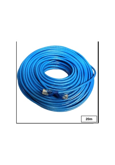 Yıwushı Fabrikasyon Jelatinli Cat6 İnternet Ethernet Rj45 Lan İnternet Kablosu, 20 Metre