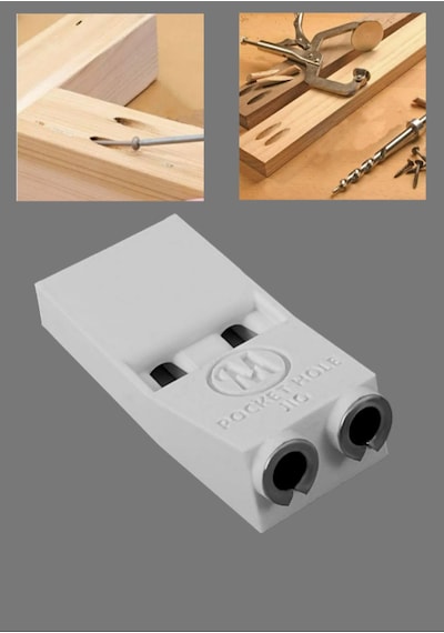 Gizli Cep Deliği Oluşturma Aparatı 3/8" Pocket Hole Jig