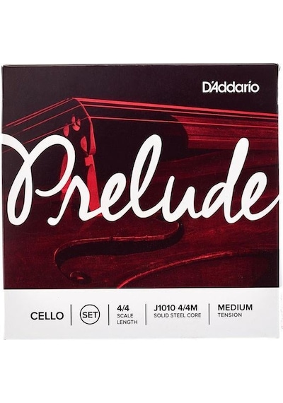 D'addario J1010 Prelude Çello Tel Seti 4/4 Okul Orkestraları İçin İdeal Seçim Mükemmel Akort İstikrarı Ve Parlak Tını