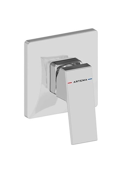 Minimax Square Ank. Duş Batarya Minibox,mek,krom A43733 Ankastre Krom
