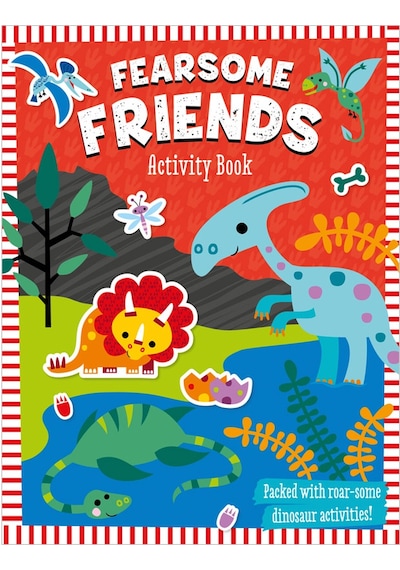 Dino World Sticker Activity Case Box Sets
