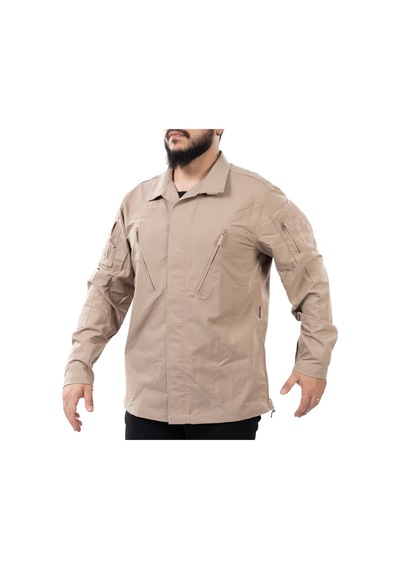 Ballıstıc Defence Warden 1.0 Operasyonel Taktik Tişört - Bej
