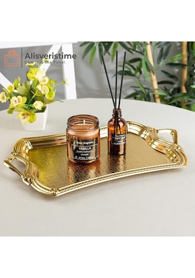 Osmanlı Motifli Dikdörtgen Metal Servis Tepsisi Kulplu 2 Kişilik Sunum Tepsisi, 37 X 23 Cm, 373 G, Gold Ve Gümüş Renk Seçeneği Altın Sarısı 15cm Osmanlı Motifli Dikdörtgen Metal Servis Tepsisi Kulplu 2 Kişilik Sunum Tepsisi, 37 X 23 Cm, 373 G, Gold Ve Gümüş Renk Seçeneği Altın Sarısı 15cm