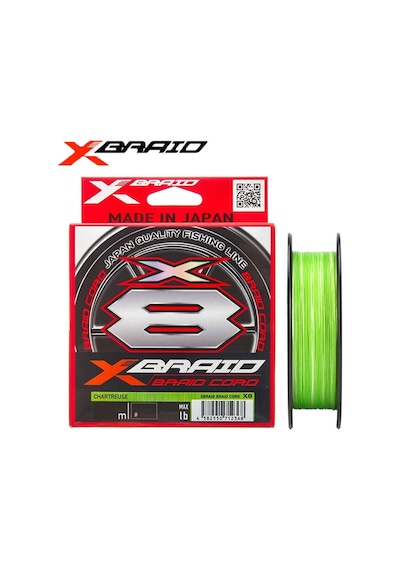 Ygk X-braid Braid Cord 8x 300m Fluo Green İp Misina 1.5 PE