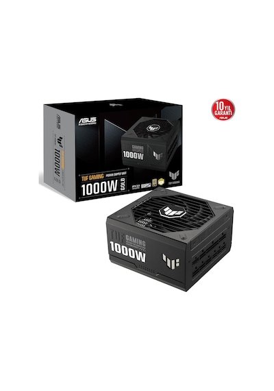 ASUS TUF Gaming 1000G 80+ GOLD 1000W ATX 3.1 Tam Modüler Güç Kaynağı