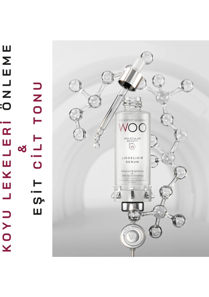 Woo Skin Expert Academy Licoelixir Serum Licorice Root & Arbutin & Niacinamide Complex X 2 Adet