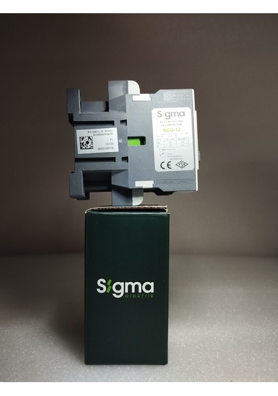 Scg012230 Scg 12 5,5 Kw 12a 230v A.g. Kontaktör
