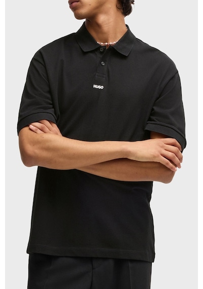Hugo Erkek Polo Yaka T Shirt 50493206 001 Siyah Siyah