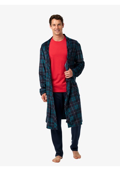 Blackspade Erkek Sabahlık 40981 - Ekose Desenli