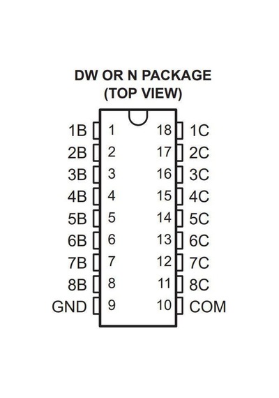 Uln2803 Dıp18 Entegre