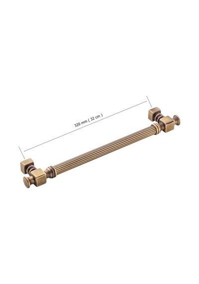 Doğanlar Al-344 320 Mm Mobilya Kulp Olifka Antik Sarı