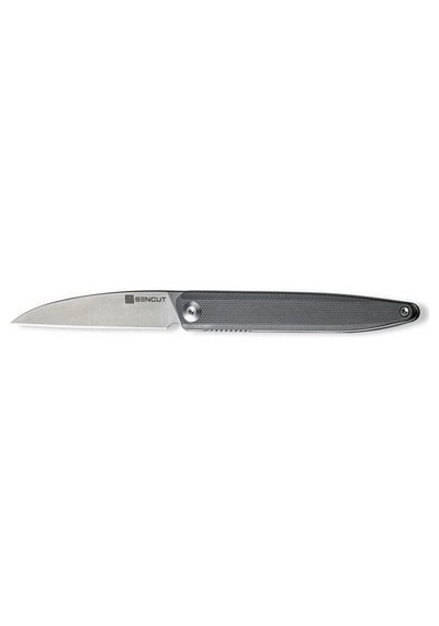 Sencut Jubil Gray G10 Handle Satin Finished D2 Blade Kamp Çakı Gri