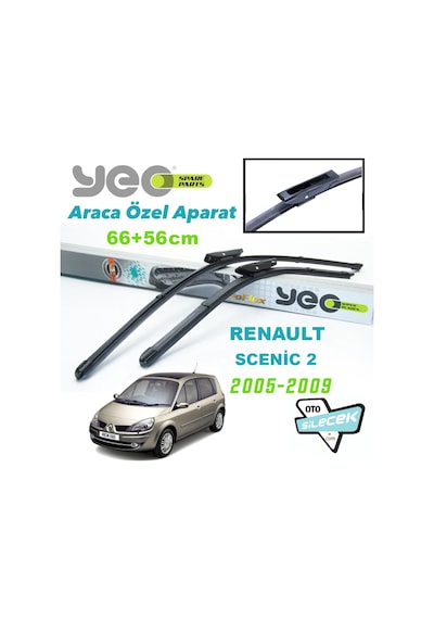 Yunus Emre Otomotiv Renault Scenic 2 Silecek Takımı Yeo 2005-2009