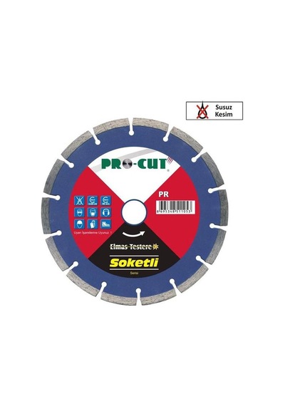 Pro-cut PR-51107 230A 230 MM Soketli Elmas Testere