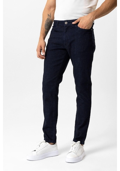 Back And Bond Koyu Lacivert Slim Fit 5 Cepli Denim Pantolon Çok Renkli