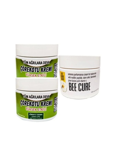 Çörek Otu Mesaj Kremi 2 X 100 Ml - Bee Cure Krem 150 Ml