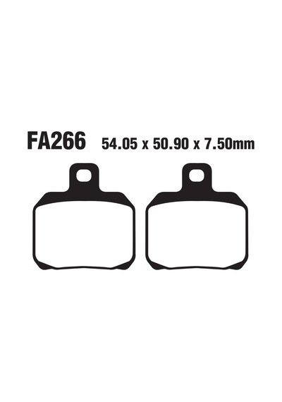 E-bike Volta Fa266 Ön Fren Disk Balata -arr0619