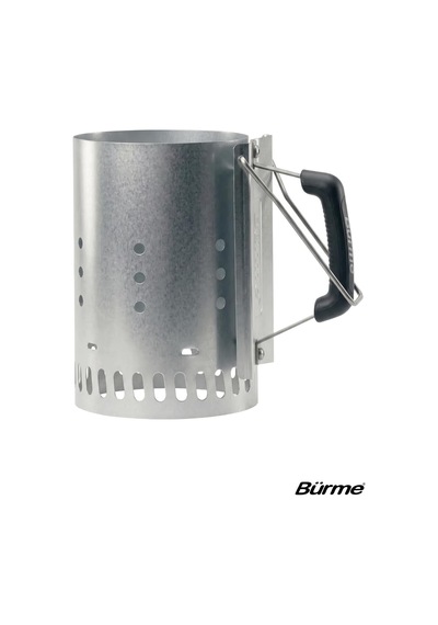 Kömür Bacası 10.19 - Ergonomik Saplı - Barbekü Mangal Aksesuarı
