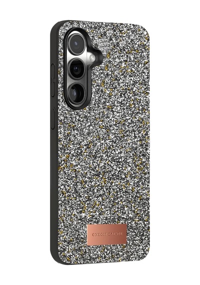 Onegif - 281 - Samsung Galaxy Uyumlu S25 Plus Bright Simli Kapak - Ece-umay - - Gold