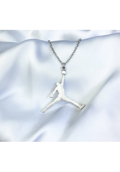 Micheal Jordan Erkek Smaç Basketbolcu Kolye Çok REnkli