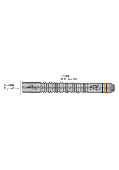 Unicorn Contender - Ted Evetts Phase 2 % 90 Naturel Tungsten Çelik Uçlu Dart Oku