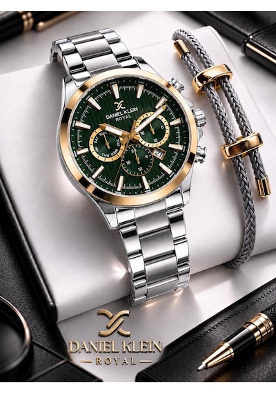 Daniel Klein Premium Çelik Kordon 2 Yıl Garantili 3 Atm Suya Dayanıklı Erkek Kol Saati Edk.r11095.4 Gümüş