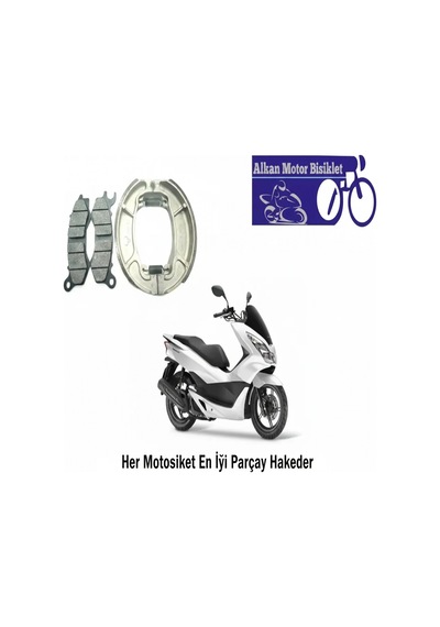 Alkan Mb Honda Pcx 125 Fren Balata Takımı Ön Ve Arka 2018-2020 Modeller