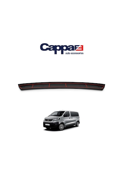 Peugeot Expert 3 Traveller Arka Tampon Eşiği Koruma Akrilik 2017 N11.12191