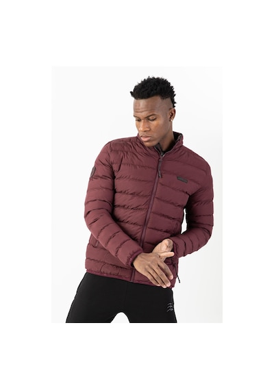 Maraton Sportswear Regular Erkek Dik Yaka Takma Kol Basic Bordo Mont 22314-bordo Bordo
