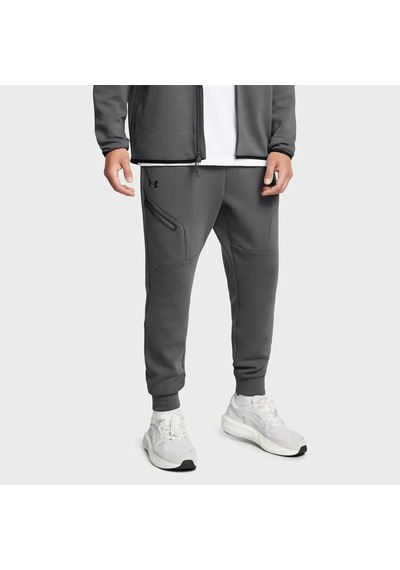 Under Armour Unstoppable Fleece Joggers Erkek Gri Polo Yaka Tişört