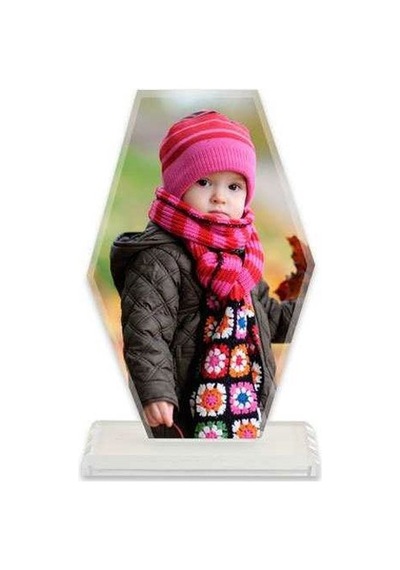 Sublimasyon Beyaz Kristal Plaket 1005