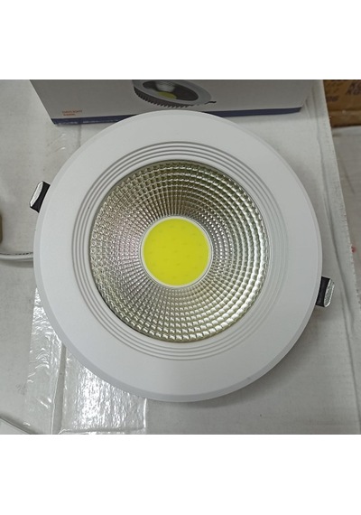 Luzza 10W Sıva Altı Led Downlight Spot- 6400K- Beyaz Işık- 10Lu P