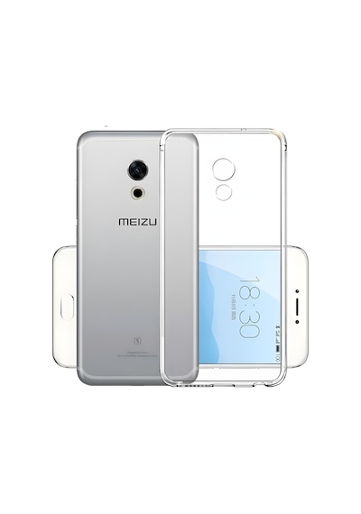 Meizu M6 Kılıf Şeffaf İnce Ve Esnek Süper Silikon Kılıf Renksiz