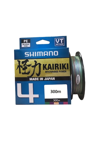 Shimano Kairiki 4 Kat Multi Color 300 Mt Ip Misina (474391552)